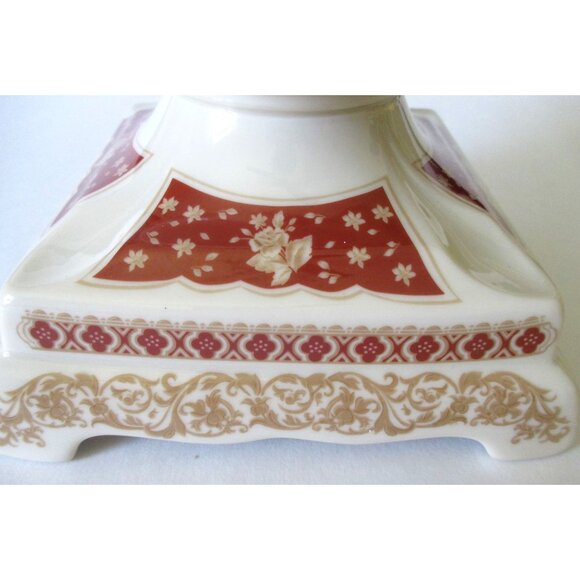 Vintage Lenox China Sultan's Court Pillar Candleholder Home Tableware Decor - Picture 3 of 8